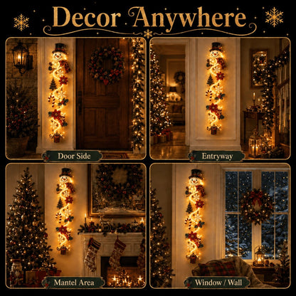 🎄Merry Cascade Glowing Christmas Door Hanger