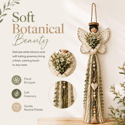👼Grace In Bloom Angel Wall Hanging🌿