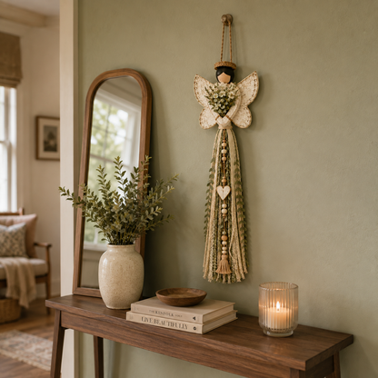 👼Grace In Bloom Angel Wall Hanging🌿