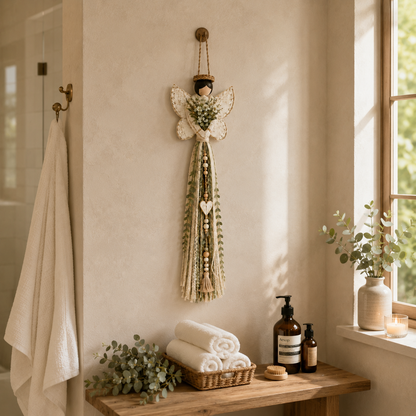👼Grace In Bloom Angel Wall Hanging🌿