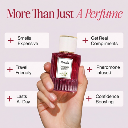 Roxelis Pheromone-Infused Eau de Parfum – Long-Lasting Signature Scent for Attraction & Confidence