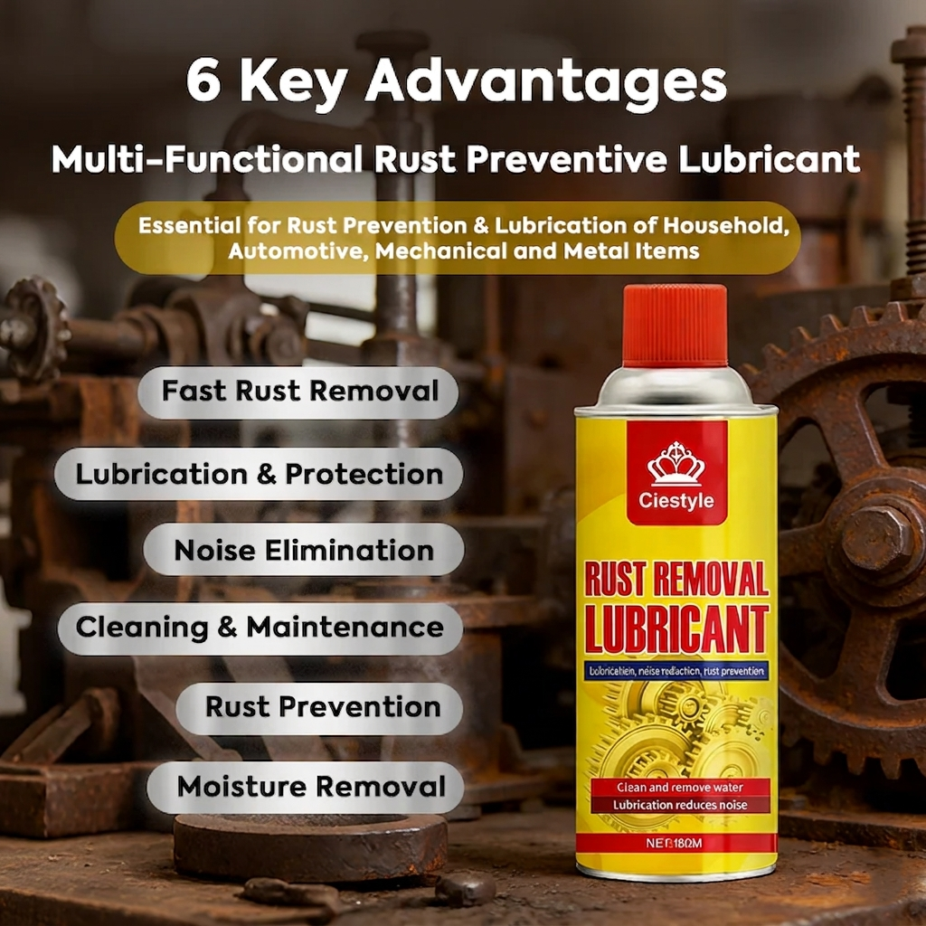 Anti-Rust Lubricant Spray & Rust Remover