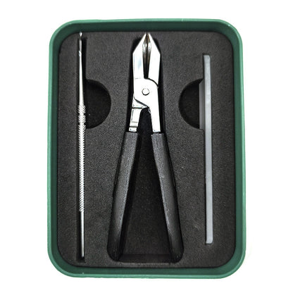 ✂️✨ Eagle Beak Wide Jaw Nail Clippers Set | Anti-Splash 25° Slanted Blade for Thick & Ingrown Toenails | Ultra-Sharp Stainless Steel Manicure & Pedicure Tool 🦅