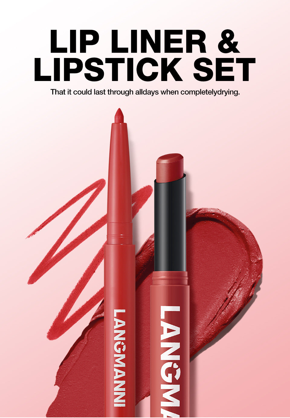 Matte Velvet 2-in-1 Lip Liner & Lipstick Duo