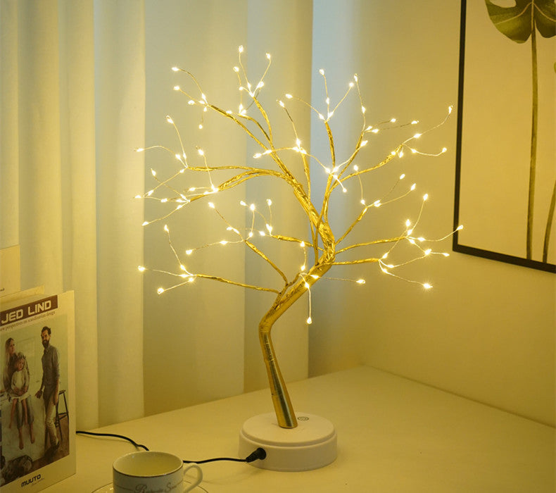 🌲Golden Glow Tree -Decorative Night Light，Wide Variety of Styles to Choose From✨