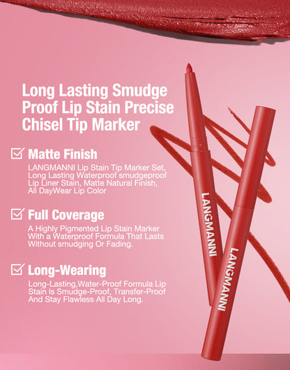 Matte Velvet 2-in-1 Lip Liner & Lipstick Duo