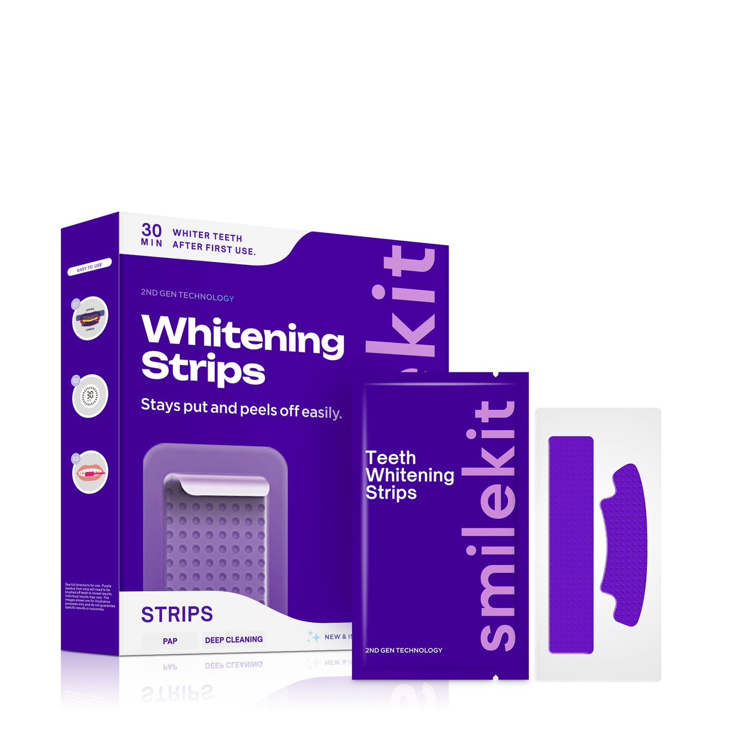 Purple Teeth WhiteningStrips