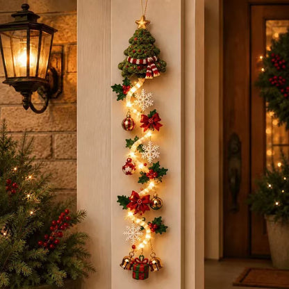 🎄Merry Cascade Glowing Christmas Door Hanger