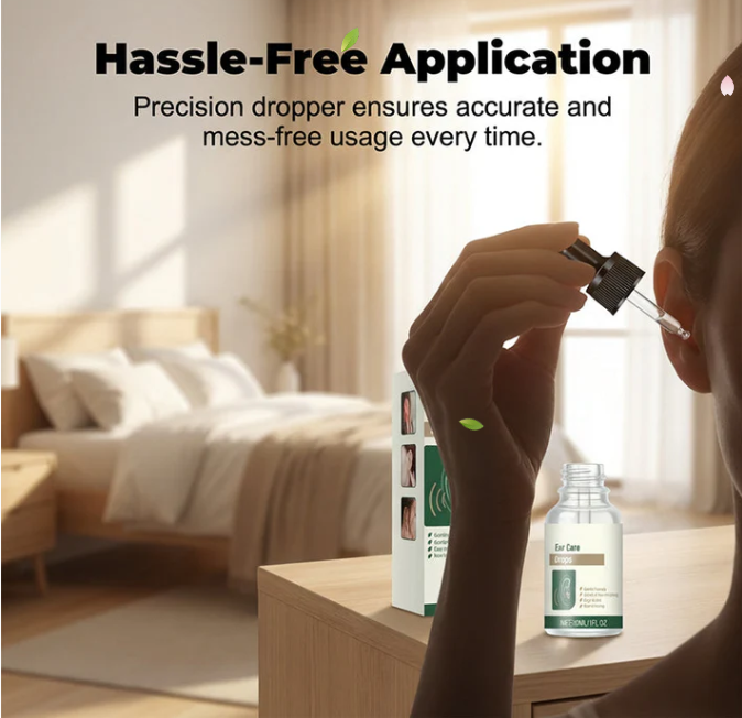 Gentle drops for tinnitus relief