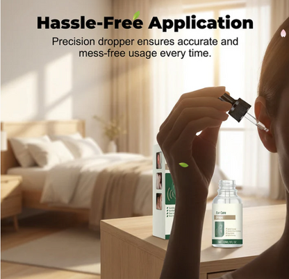 Gentle drops for tinnitus relief
