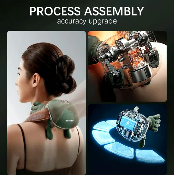 3D Shiatsu Neck and Shoulder Massager