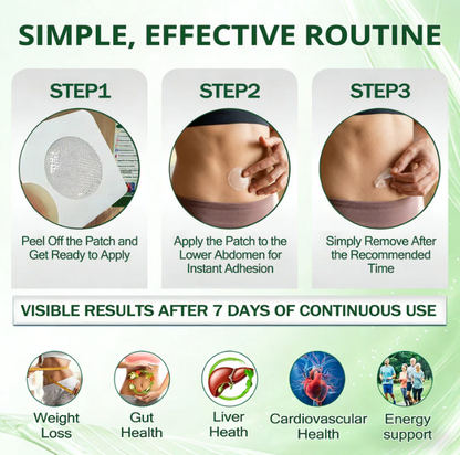 10-in-1 Metabolic Support Nano Microneedle Patchus(Just once a day, visible changes in 7 days)For obesity,OOOSG SKoO,diabetes, sleep apnea, joint issues, and more