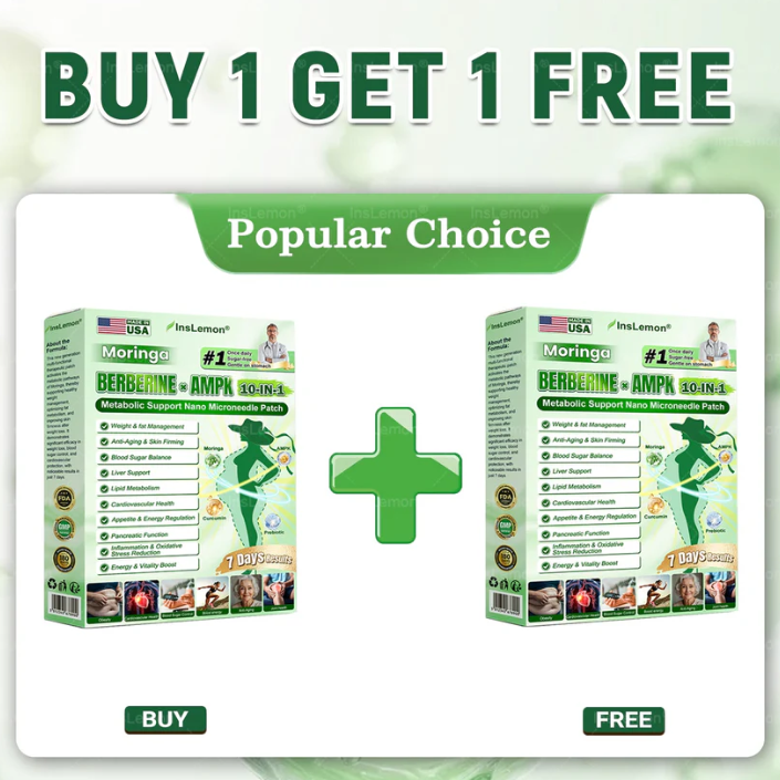 10-in-1 Metabolic Support Nano Microneedle Patchus(Just once a day, visible changes in 7 days)For obesity,OOOSG SKoO,diabetes, sleep apnea, joint issues, and more