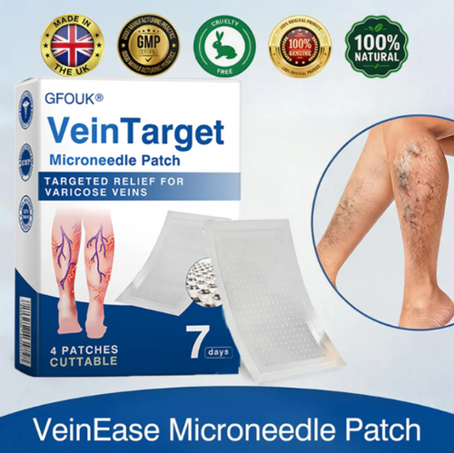 Microneedle Varicose Vein Treatment Patch