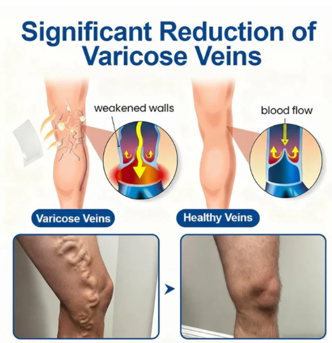 Microneedle Varicose Vein Treatment Patch