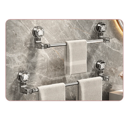 Adjustable Suction Cup Towel Bar