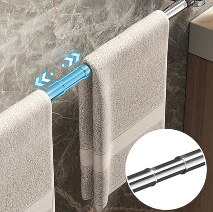 Adjustable Suction Cup Towel Bar