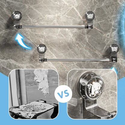 Adjustable Suction Cup Towel Bar