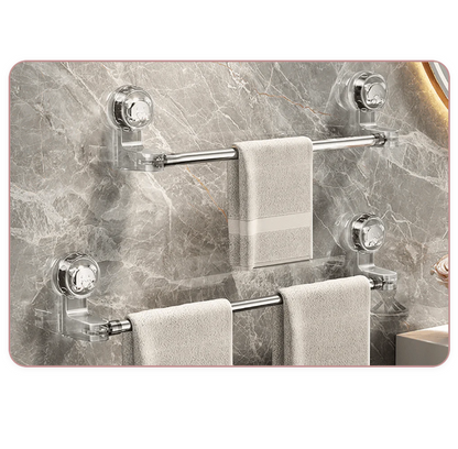 Adjustable Suction Cup Towel Bar