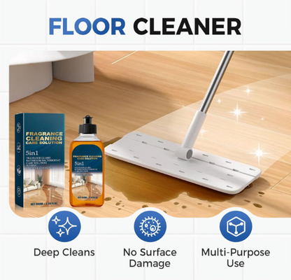 Stain and Odor Remover for Wooden Floors – 5-in-1 Cleaning Solution