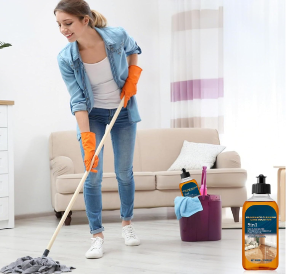 Stain and Odor Remover for Wooden Floors – 5-in-1 Cleaning Solution