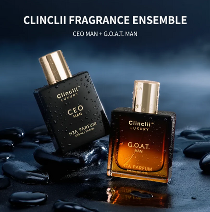 Gentlemen's Fragrance Set with CEOMAN Perfume & G.O.A.T MAN Aroma.