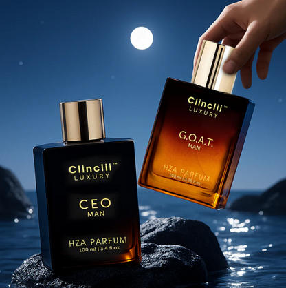 Gentlemen's Fragrance Set with CEOMAN Perfume & G.O.A.T MAN Aroma.