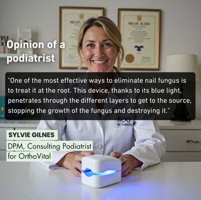 Portable Nail Care Lamp — Treats Nail Fungus at the Source