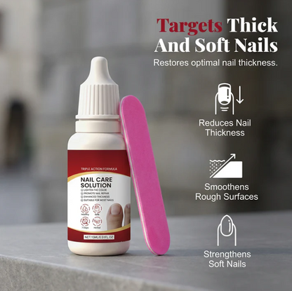 Triple Action Nail Care Repair Solution Kit