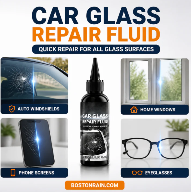 Fast-Acting Windshield Crack & Chip Repair Kit
