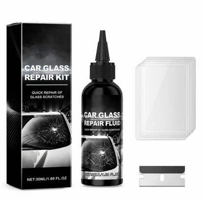 Fast-Acting Windshield Crack & Chip Repair Kit