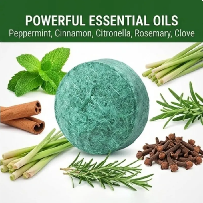 Natural Peppermint Rodent Repellent Tablets – 12 Pack
