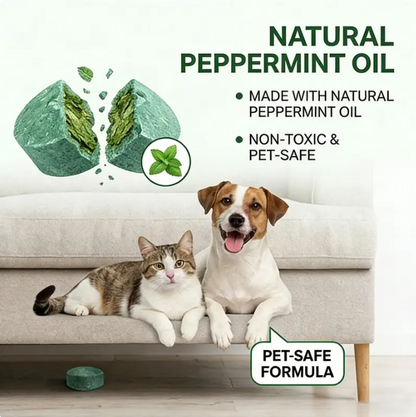 Natural Peppermint Rodent Repellent Tablets – 12 Pack