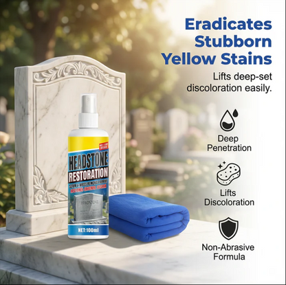 Headstone Restoration & Cleaning Spray