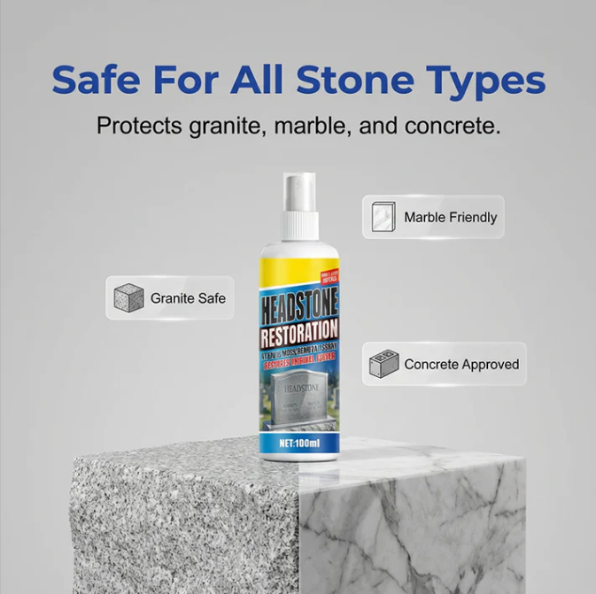 Headstone Restoration & Cleaning Spray