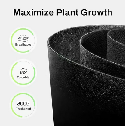 5-Pack 5 Gallon Grow Bags – Heavy Duty Aeration Fabric Pots with Handles for Vegetables, Flowers & Fruits