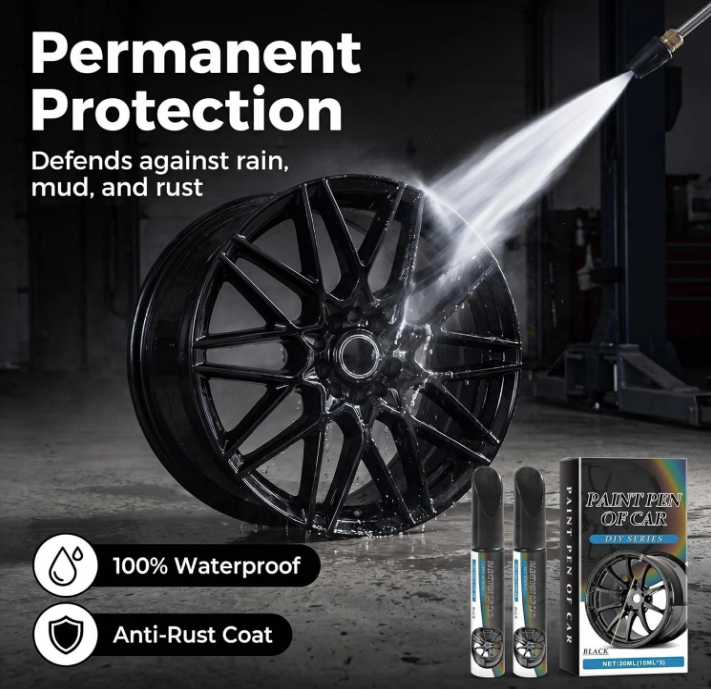 Magic Car Scratch Repair Pen – Fix rim scratches in minutes.