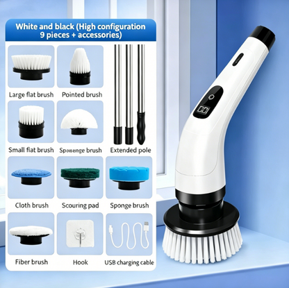 9-in-1 Cordless Power Spin Scrubber