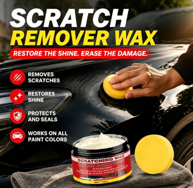🔥Ultimate Car Scratch Remover Wax