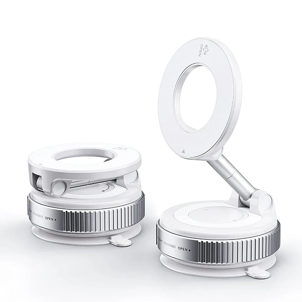 Upgraded 360° Nano Gel Vacuum Magnetic Phone Holder Suction Cup Phone Mount for Car/for Phone