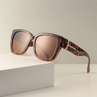 Brown leopard print