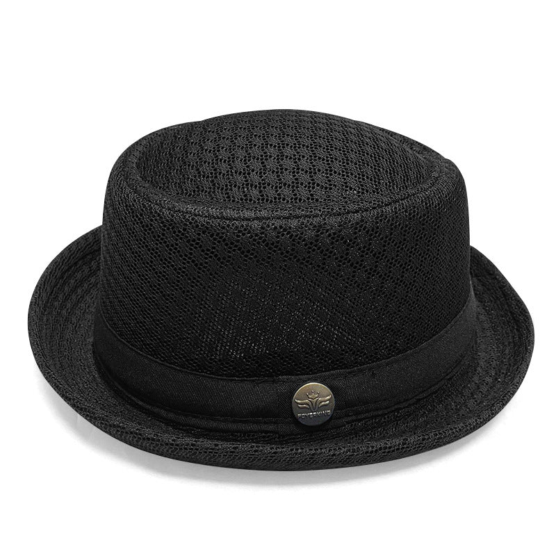 Unisex Breathable MeshPork Pie Hat