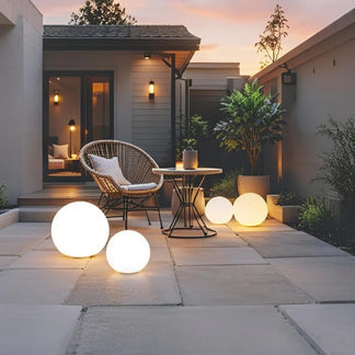 🌍💡Spherical Garden Light