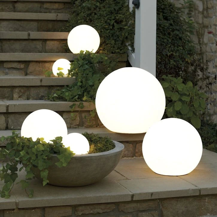 🌍💡Spherical Garden Light