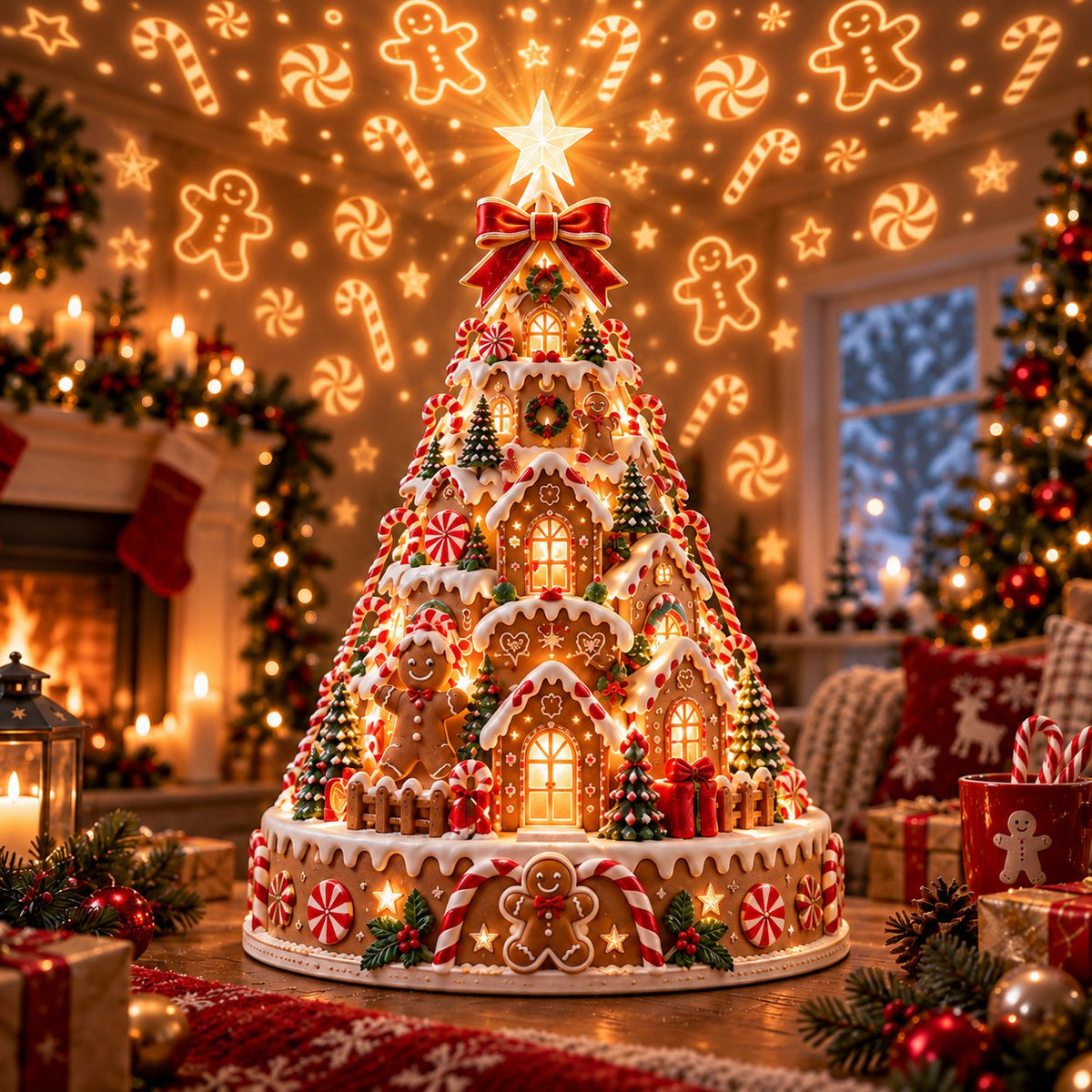 🤩50% OFF - 🎄Christmas Village Lightscape Tree