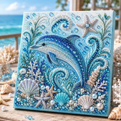 🌊Ocean Pearl Art DIY Kit Relaxing Coastal Craft Creative Handmade Home Decor✨