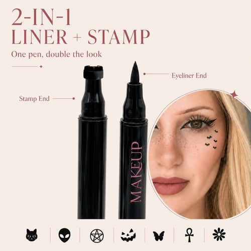 Stamp Your Way to the Ultimate Halloween Look in Seconds! 🎃✨