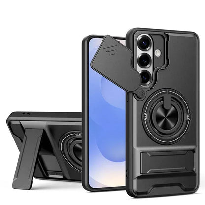 📱 LIMITED-TIME 49% OFF! ✨ Samsung Phone Case – Sliding Camera Cover, Rotatable Ring, Magnetic Mount 🔄