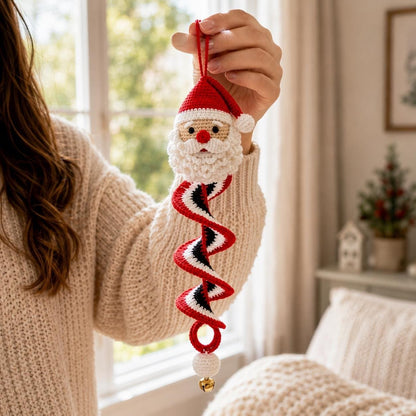 🔥HOT SALE🔥49% OFF - 🎅🌲Crochet Snowman Spiral Oranment DIY Kit