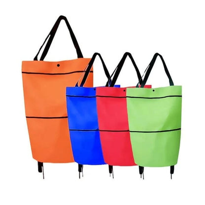 🛍️ Foldable 2-in-1 Shopping Bag for Easy Carry ✨